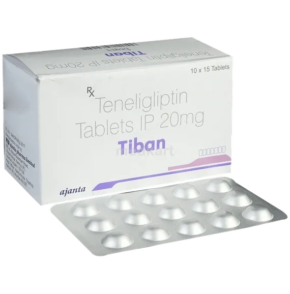 tiban 20mg tablet 15's